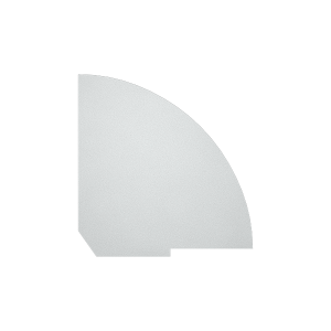 А.РС-5.2(Белый) Столешница для угловой стойки ресепшен (завершающий элемент)815x815x22