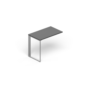CART100(Венге) Приставной элемент на опоре  100х60х72см (меламин)