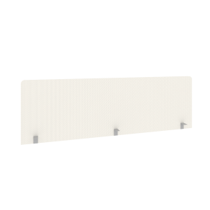 А.ТЭКР-3.2(Белый/Серый) Экран продольный тканевый (1400х22х450)