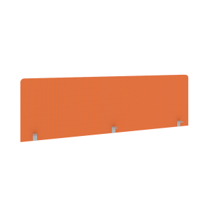 А.ТЭКР-3.2(Оранжевый/Серый) Экран продольный тканевый (1400х22х450)