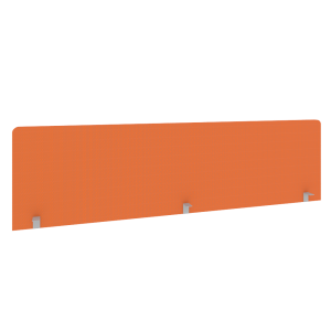 А.ТЭКР-4.2(Оранжевый/Серый) Экран продольный тканевый (1600х22х450)