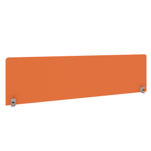 Л.ТЭКР-4(Оранжевый/Серый) Экран тканевый, 1580х22х450