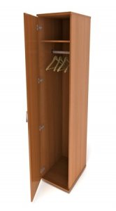 ШМ52(бук1) Шкаф для одежды узкий 374х520х2046