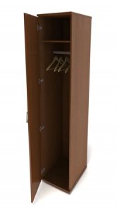 ШМ52(орех3) Шкаф для одежды узкий 374х520х2046