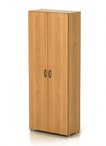 ШФ17(миланский орех) Шкаф для одежды офисный (740х390х2002)