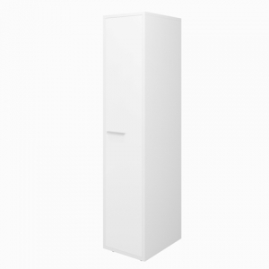 ДБ25(Белый30) Шкаф для одежды узкий 430х570х1980 (ДБ25_1+ ДБ36)
