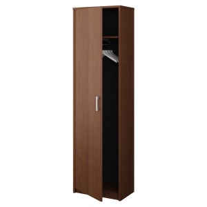 А-308(Орех) Шкаф для одежды узкий А-308, серия Арго, (560х370х2000)