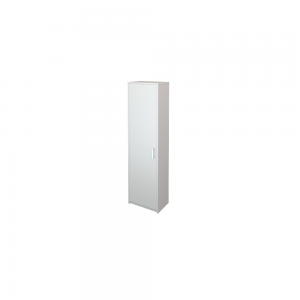 А-308(Серый) Шкаф для одежды узкий А-308, серия Арго, (560х370х2000)