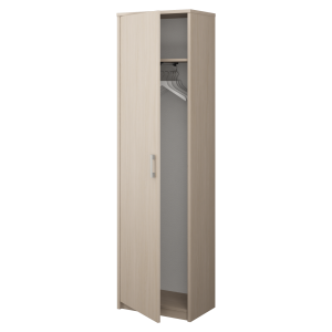 А-308(Ясень Шимо) Шкаф для одежды узкий А-308, серия Арго, (560х370х2000)