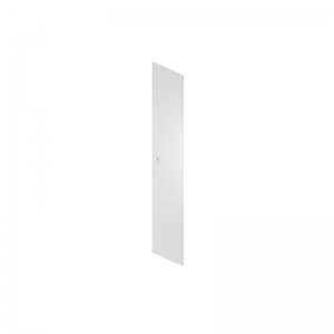R-9.1(Белый MS) Дверь глухая (39.6x1.8x195.2)