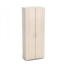Шк40(Дуб молочный15) Шкаф для одежды офисный (700х350х1830)