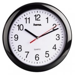 Настенные часы HAMA PP-250 H-113920, черный Настенные часы HAMA PP-250 H-113920, черный