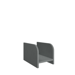 А.СБ-1(Серый) Подставка под СБ 280x450x300
