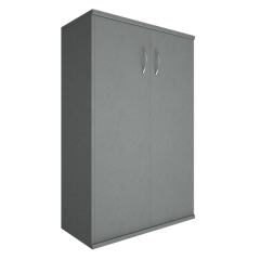 А.СТ-2.3(Серый) Шкаф широкий средний закрытый 770x365x1200