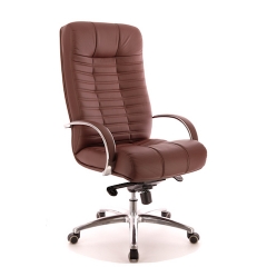 Atlant AL M(кожа коричневый) Кресло для руководителя Atlant AL M