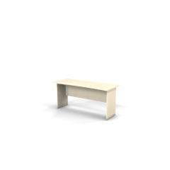 Стол прямоугольный, панельный каркас (160 × 65 h 74 см)