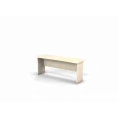Стол прямоугольный, панельный каркас (180 × 65 h 74 см)