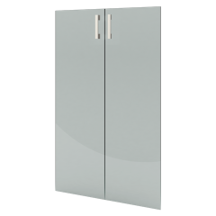 А-стл310.Ф(прозрачный) Комплект стеклянных дверей, А-стл310, (к шкафу А-310), (710х1120)