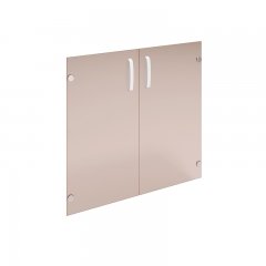 Комплект низких стеклянных дверей для ТНШ-3 (820х780)