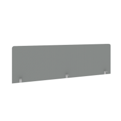 В.ТЭКР-4(Серый/Серый) Экран тканевый 1400х22х450