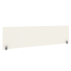 Л.ТЭКР-4(Белый/Серый) Экран тканевый, 1580х22х450