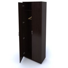 ШМ49(Дуб венге) Шкаф для одежды офисный 744х390х2046