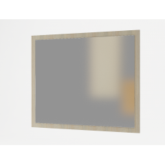 ГМ33(шамони светлый 18) Зеркало настенное (1000х22х1200)