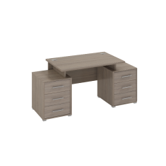 Стол с двумя тумбами 1120х700х745 (СВ1+СВ7+СВ73*2) Стол с двумя тумбами 1120х700х745 (СВ1+СВ7+СВ73*2)