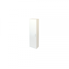 А-308(Белый) Шкаф для одежды узкий А-308, серия Арго, (560х370х2000)
