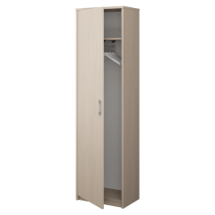 А-308(Ясень Шимо) Шкаф для одежды узкий А-308, серия Арго, (560х370х2000)